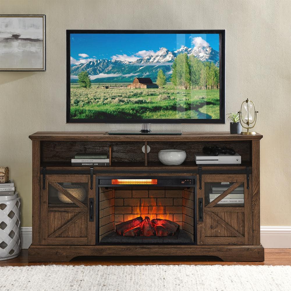 26 in. Ventless Electric Fireplace Insert