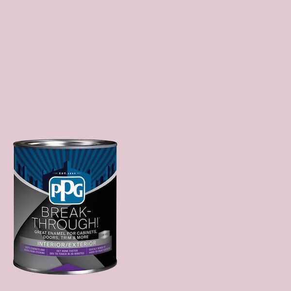 1 qt. PPG1044-3 Tinted Rosewood Satin Door, Trim & Cabinet Paint