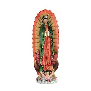 23 in. H The Virgin of Guadalupe Religious Medium Statue