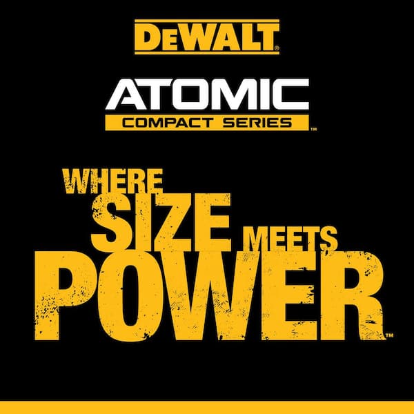 DEWALT - ATOMIC 20-Volt Lithium-Ion Cordless Compact 1/2 in. Drill/Driver Kit with 30 Driving Bit Set, 2Ah Battery and Charger