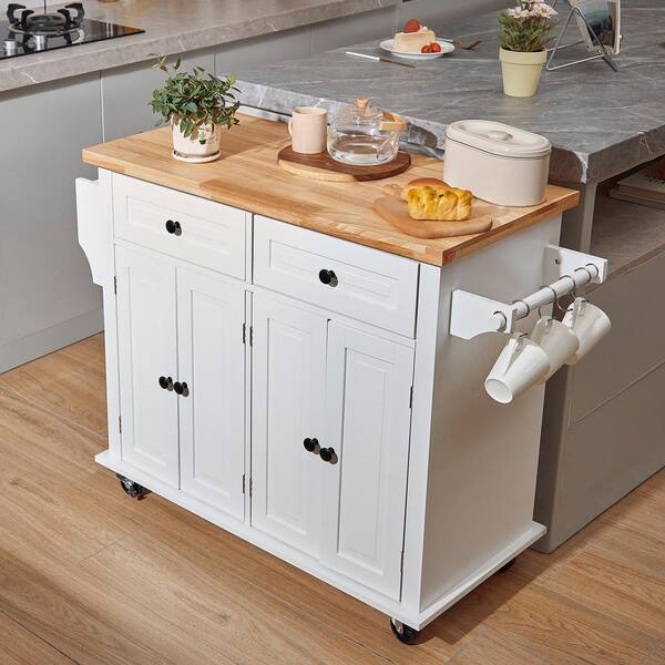 Portable island table discount