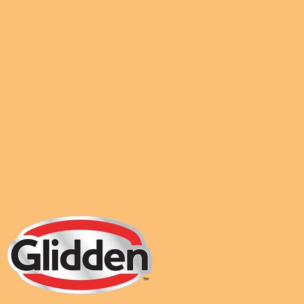 Glidden Essentials 5 gal. #HDGO55 Citrus Punch Flat Exterior Paint