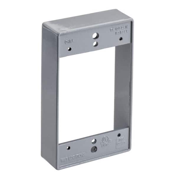 Southwire Weatherproof Single Gang Rectangle Extension (25-Pack)