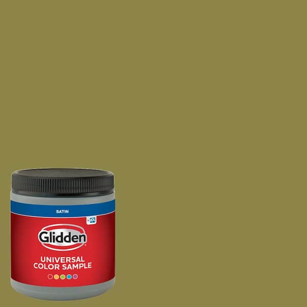 Glidden 8 oz. PPG1116-7 Frog's Legs Satin Interior Paint Sample