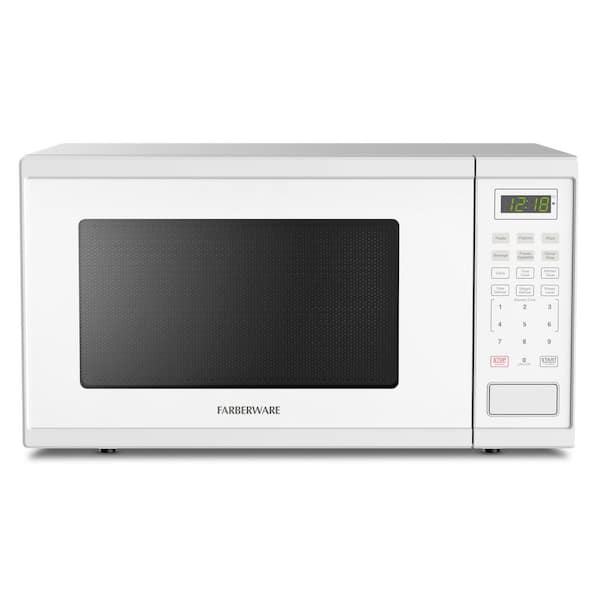 1.1 Cu. Ft. 1000-Watt Microwave Oven, White