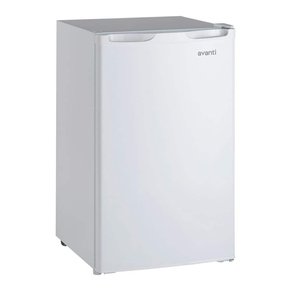 Avanti 19 in. 4.4 cu.ft. Mini Refrigerator in White without
