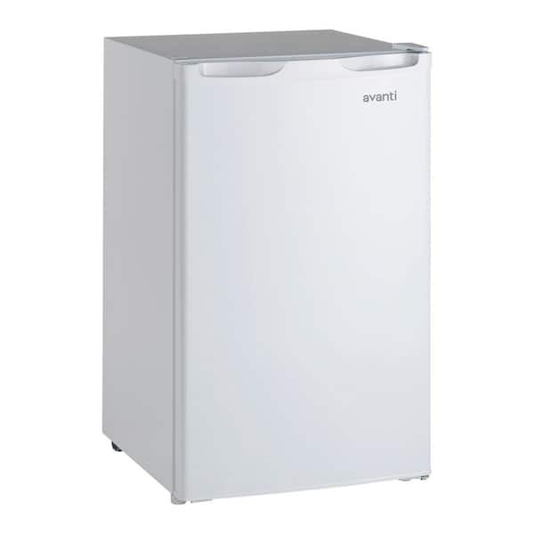 Avanti 19 in. 4.4 cu.ft. Mini Refrigerator in White without Freezer