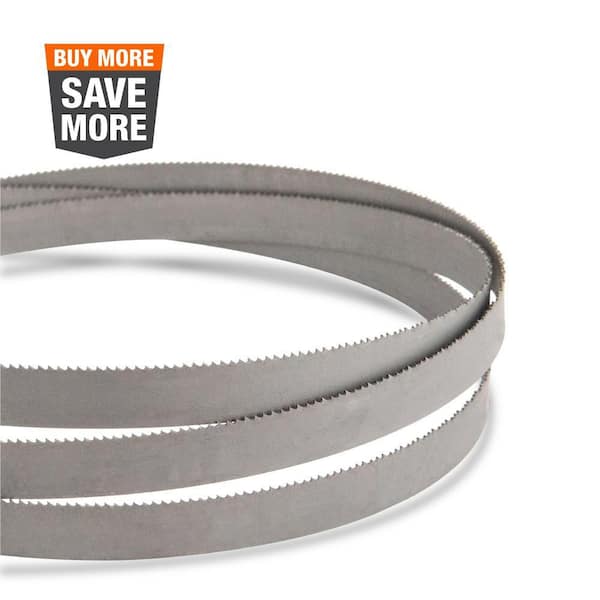 56-7/8 in. x 1/2 in. x 14 TPI Bi-Metal Band Saw Blade for Craftsman 24453, Shopcraft, and Duracraft 3-Wheel Bandsaw