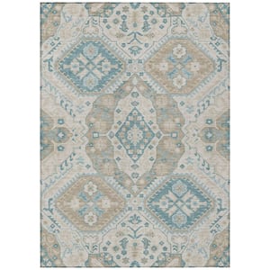 Abstract Writng Addison Rugs Chantille Machine Washable Indoor/Outdoor Abstract ACN3103 ...