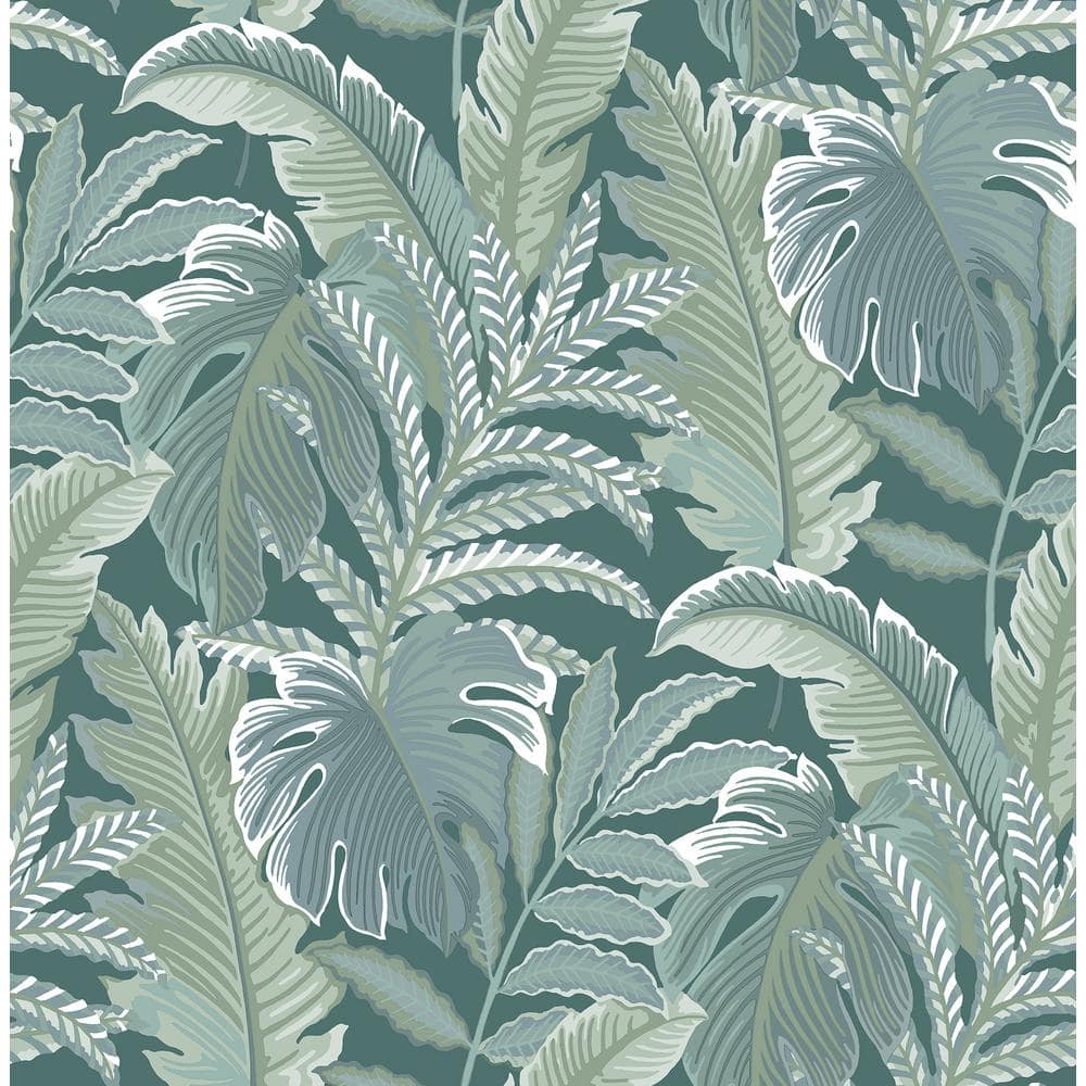 A-Street Prints Verdant Sage Botanical Sage Wallpaper Sample-2861 ...