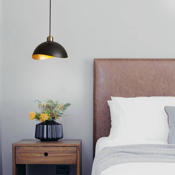 Nova of California Luna Bella Small Pendant Light Matte Black