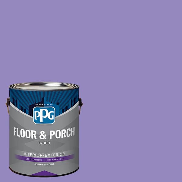 1 gal. PPG1248-6 Magic Carpet Satin Interior/Exterior Floor and Porch Paint