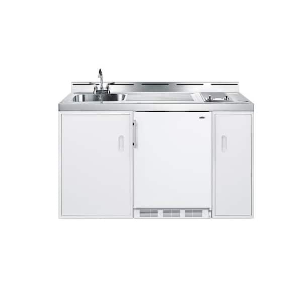 Summit 30 Wide 2.93 Cu. Ft. All-In-One Kitchenette White Exterior