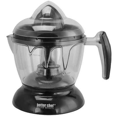 BLACK+DECKER 32 fl. oz. White Citrus Juicer with Easy-Pour Pitcher CJ650W -  The Home Depot