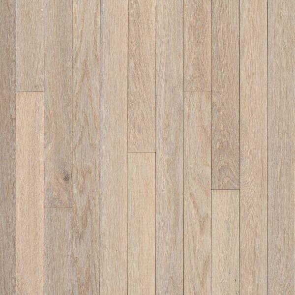 Bruce American Originals Sugar White Oak 3/4 in. x 2-1/4 in. x Varying L Solid Hardwood Flooring (20 sq. ft. /case)