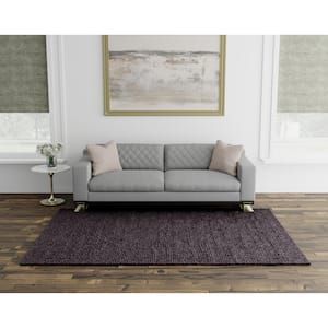 Cordelia Gray 5 ft. x 8 ft. Gradient Boho Hand Knotted Wool Area Rug