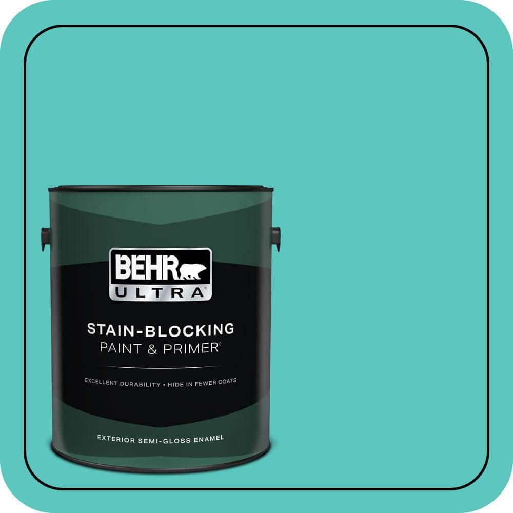 1 gal. #490B-4 Sea Life Semi-Gloss Enamel Exterior Paint & Primer price history on PriceWatchPro