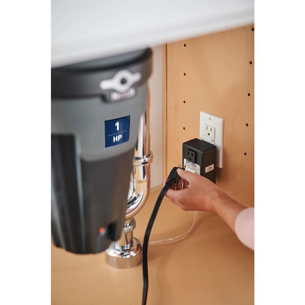 Moen Chef Series 1 HP Continuous Feed Garbage Disposal with LED Lighting