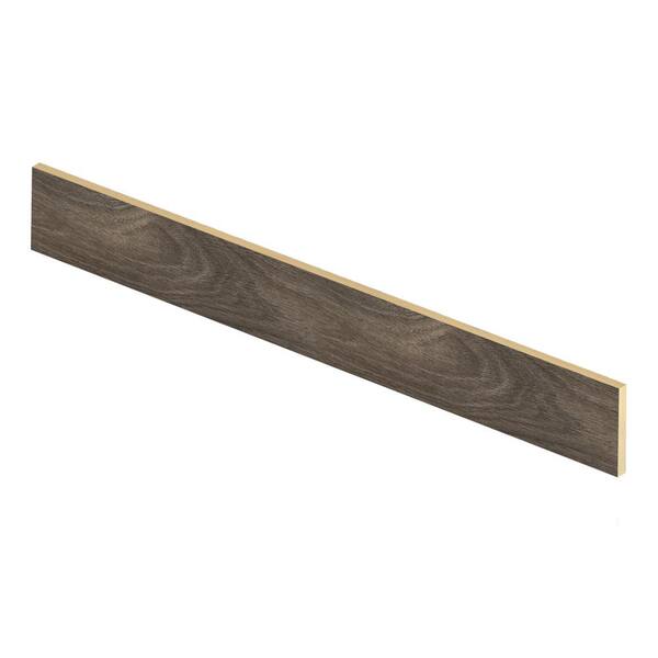 Cap A Tread Southern/Warm Grey Oak 94 in. Length x 1/2 in. Deep x 7-3/8 in. Height Laminate Riser to be Used with Cap A Tread