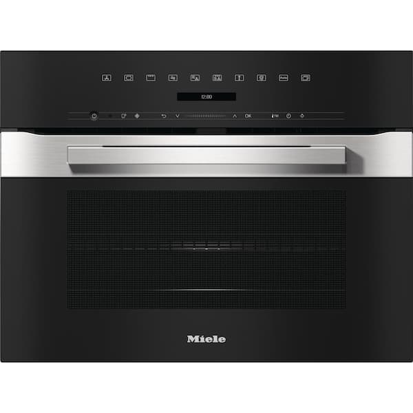Miele 24 in. Electric Convection Wall Oven with Built-In Microwave in Stainless Steel