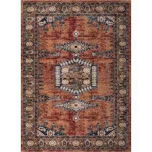 Utopia Larissa Terracotta 10' 0 x 14' 1 Area Rug