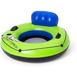 Bestway Multi-Color Hydro Force Alpine Single Person River Float Tube with  Removable Cooler 43398E-BW - The Home Depot