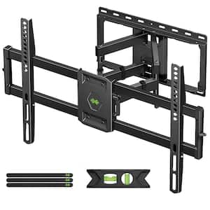Comfortable Retractable Full Motion Wall Mount for 47 in. - 84 in. TVs with Dual Swivel Articulating Arms