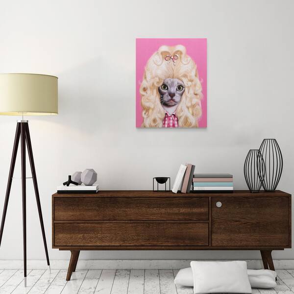 Pets Rock 20 in. x 16 in. GG Graphic Art on Wrapped Canvas Wall