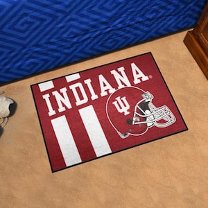 NCAA Indiana University Red 2 ft. x 3 ft. Area Rug