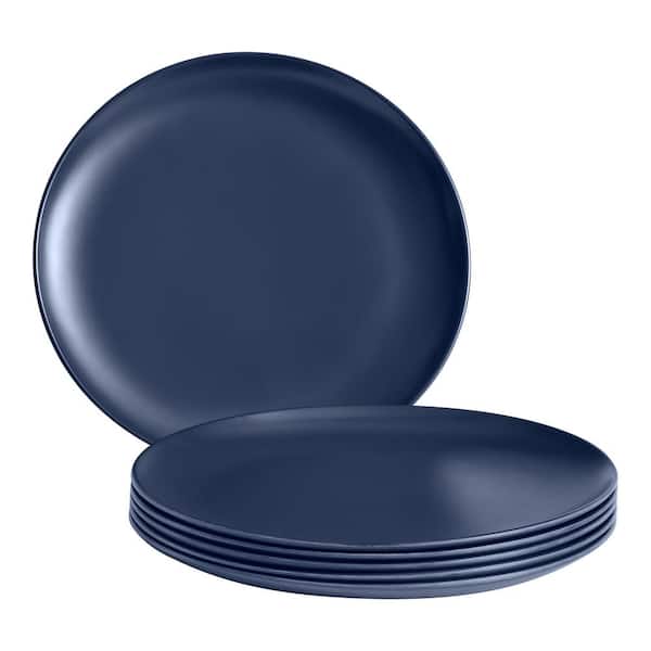 Night blue set of salad plates 8.5'' ITHAQUE - OLIVIER GAGNÈRE