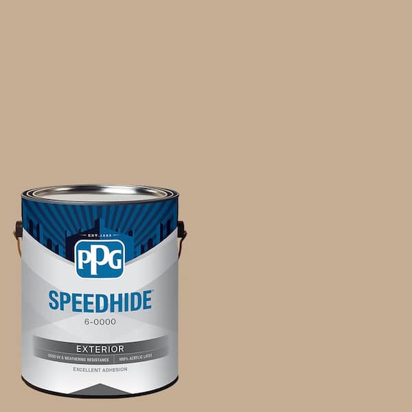 SPEEDHIDE 1 gal. PPG1078-4 Kangaroo Satin Exterior Paint