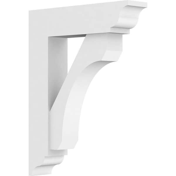 Standard Legacy 3 in. W x 18 in. H x 14 in. D Signature Urethane Polyurethane Bracket With Traditional Ends