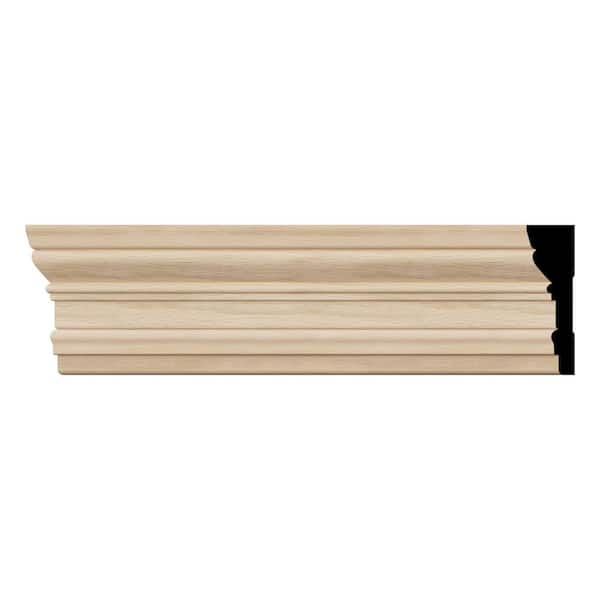 Ekena Millwork WM318 0.88 in. D x 3.25 in. W x 96 in. L Wood (White Oak) Colonial Casing Moulding