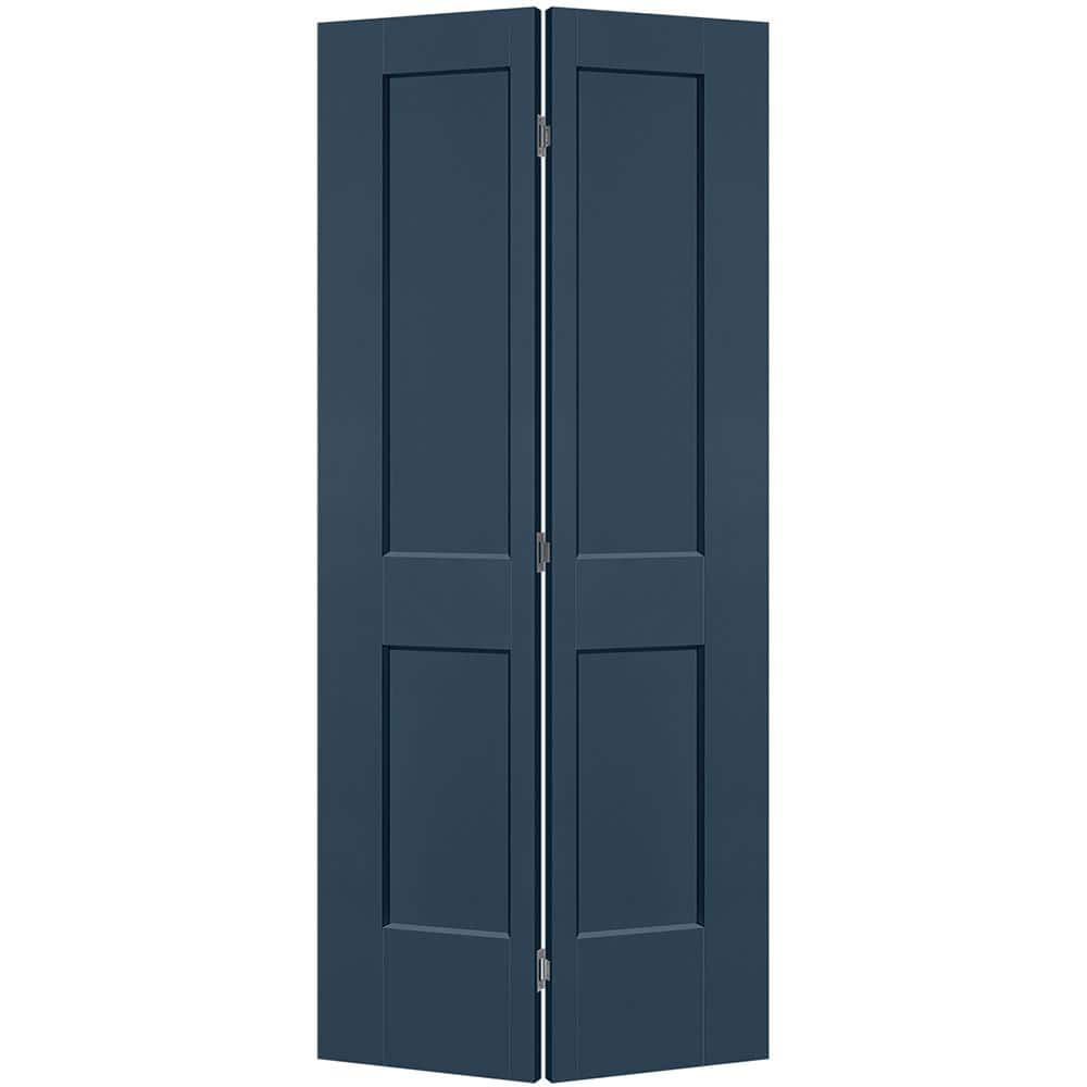Masonite 36 in. x 80 in. 2-Panel Logan Hollow Core Night Tide