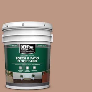 5 gal. #S190-4 Spiced Brandy Low-Lustre Enamel Interior/Exterior Porch and Patio Floor Paint