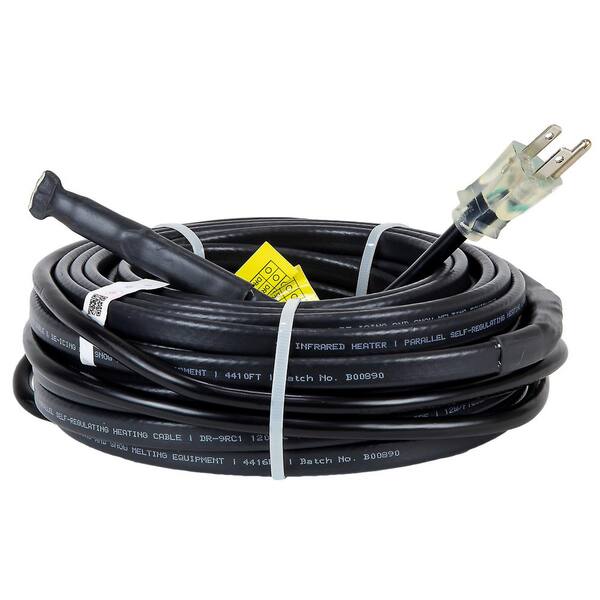 Dr Infrared Heater 24 ft. Heating Cables for Pipes and Roof DeIcing