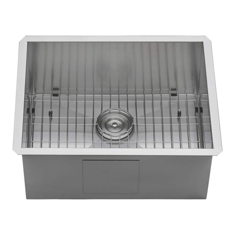 Ruvati 25" Stainless Steel Drop-in Single Bowl Kitchen Sink