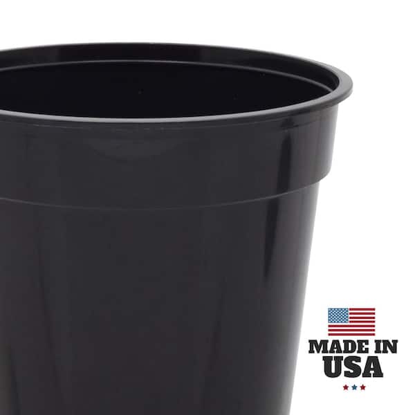 Black Plastic Cup Insert for Installing New Cup Holder 1.5 Deep x 2.75 Dia