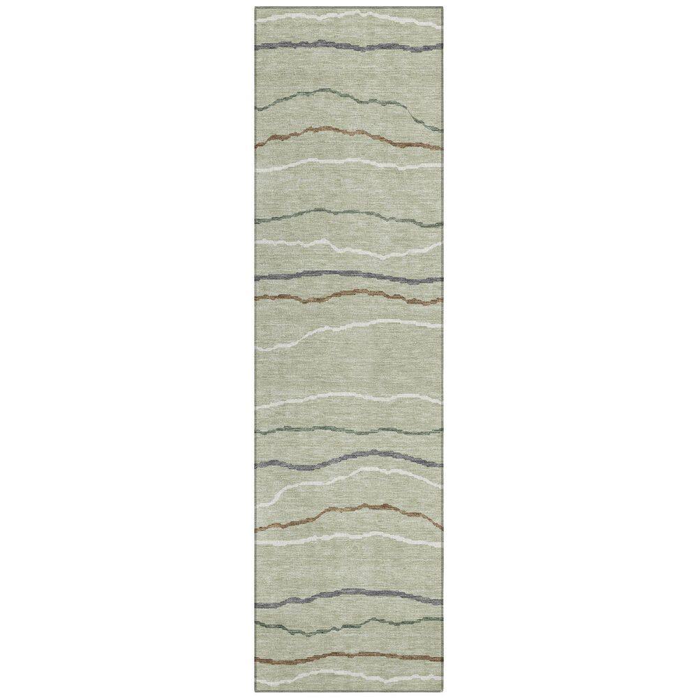 Chantille Machine Washable Indoor/Outdoor Abstract ACN2974 Celery 2 ft. x 7 ft. Runner Rug price history on PriceWatchPro