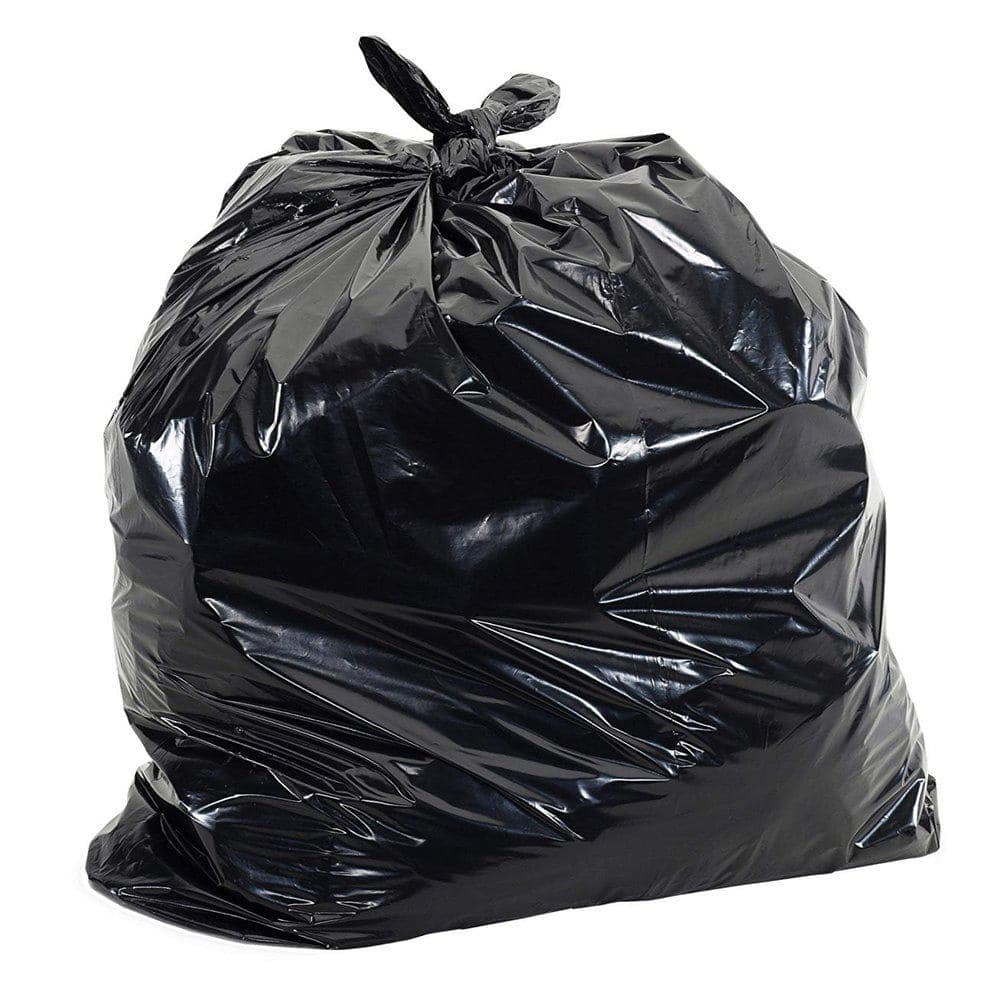 Aluf Plastics 40-45 Gallon Trash Bags Heavy Duty - Huge 100 Pack - 2.0 Mil Th