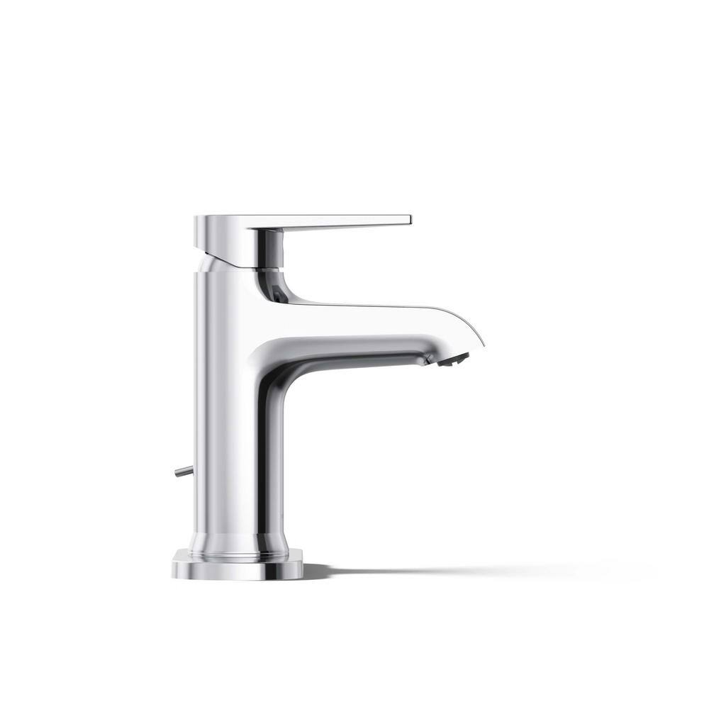Hint Polished Chrome Single-Handle Low-Arc Bathroom Faucet