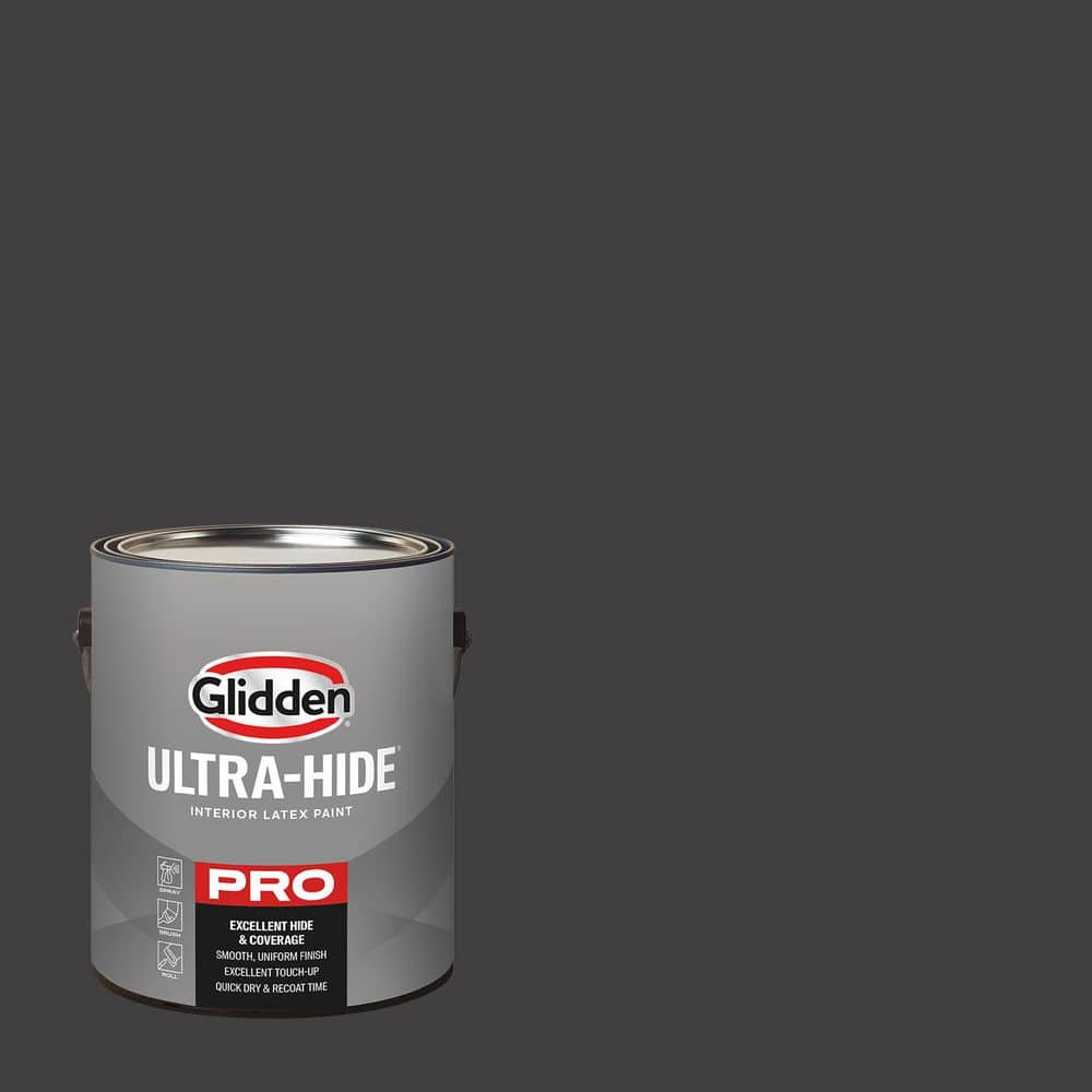 1 gal. PPG1001-7 Black Magic Semi-Gloss Interior Paint price history on PriceWatchPro