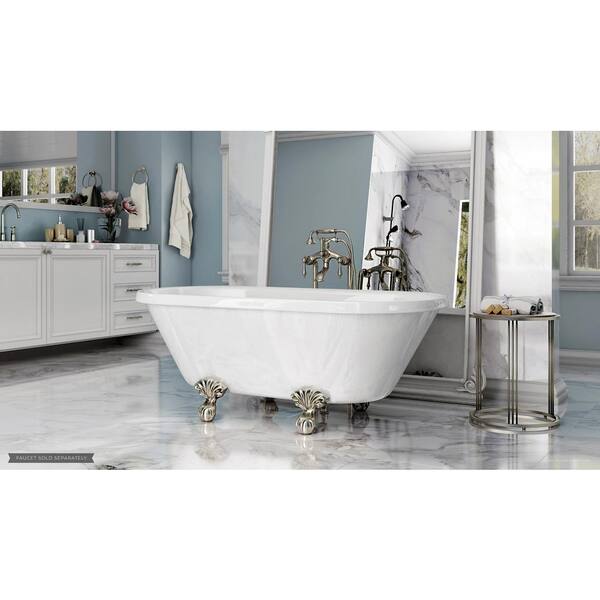 60 sale clawfoot bathtub