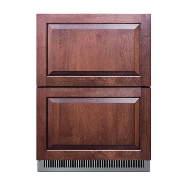 Summit Appliance 24 in. 3.5 cu. ft. Undercounter Double Drawer