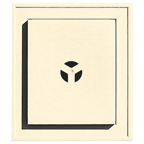 Mid America 7 in. x 8 in. #020 Heritage Cream Original Square Universal Mounting Block