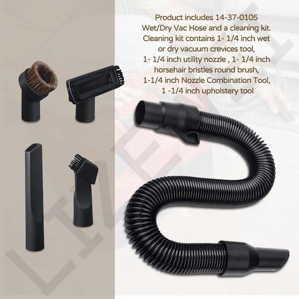 LAIFUCAM Wet Dry Vacuum Hose Kit for Milwaukee M18 18V/28V Vacuum