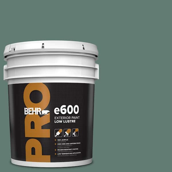 BEHR PRO 5 gal. #S430-6 Forest Edge Low Luster Exterior Paint