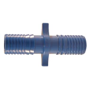 3/4 in. Barb Insert Blue Twister Polypropylene Coupling Fitting
