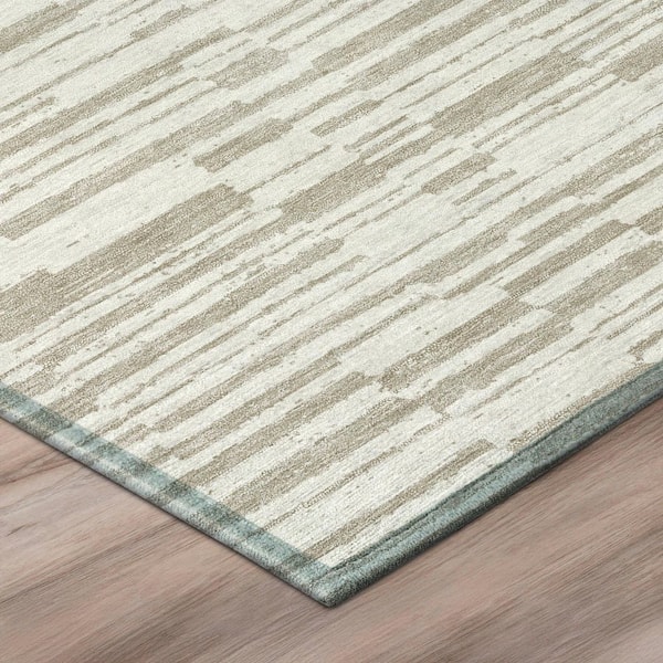 Chantille Machine Washable Indoor/Outdoor Abstract ACN2907 Ivory 10 ft. x 14 ft. Area Rug
