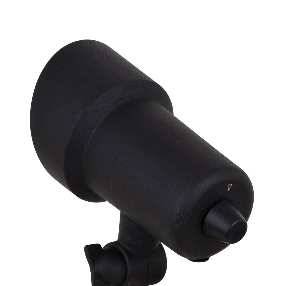 Black Aluminum Low-Voltage LED Outdoor Flood Light